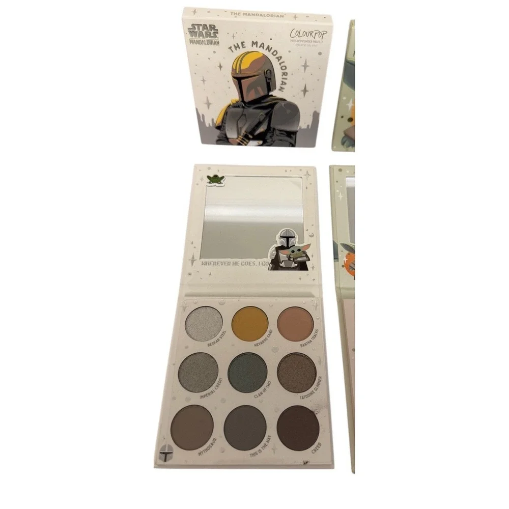 NEW ColourPop Disney Star Wars Grogu Mandalorian LTD Edition Eyeshadow Gift‎ Set